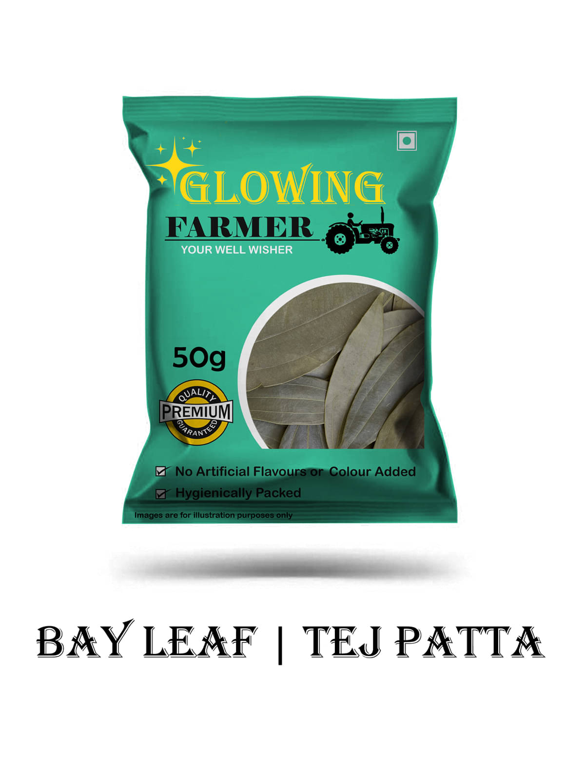 GLOWING FARMER Tej Patta | Bay Leaf 50 gm     			GLOWING FARMER Tej Patta | Bay Leaf 50 gm