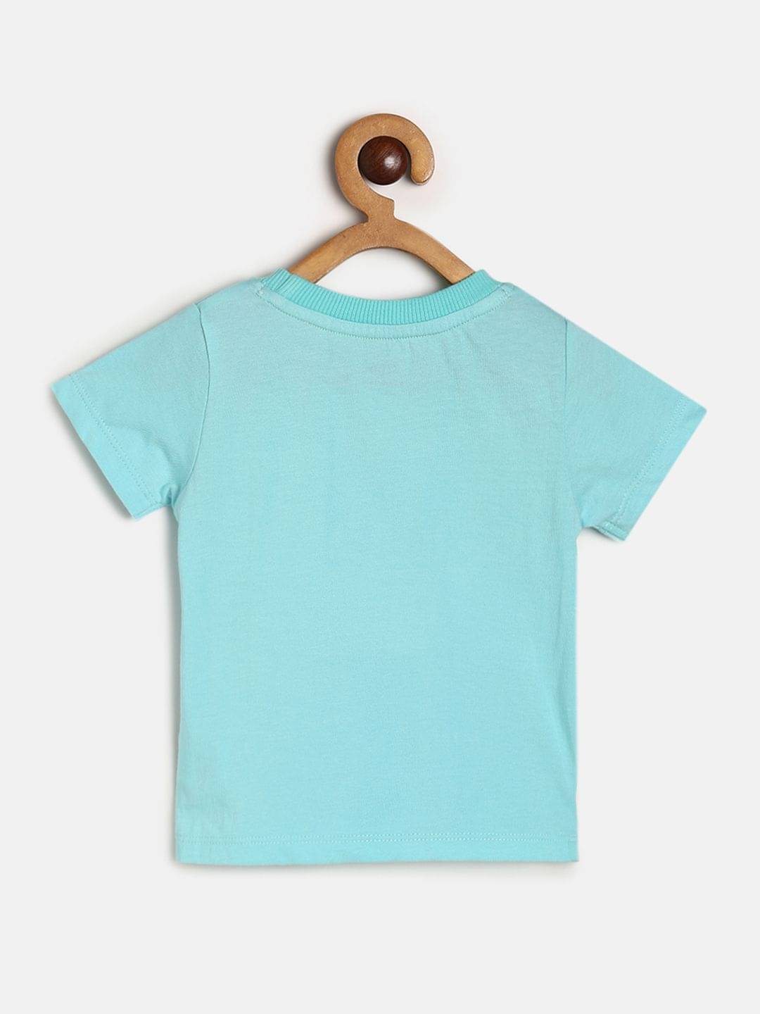     			MINI KLUB Pack of 1 Baby Boys Cotton T-Shirt ( Blue )