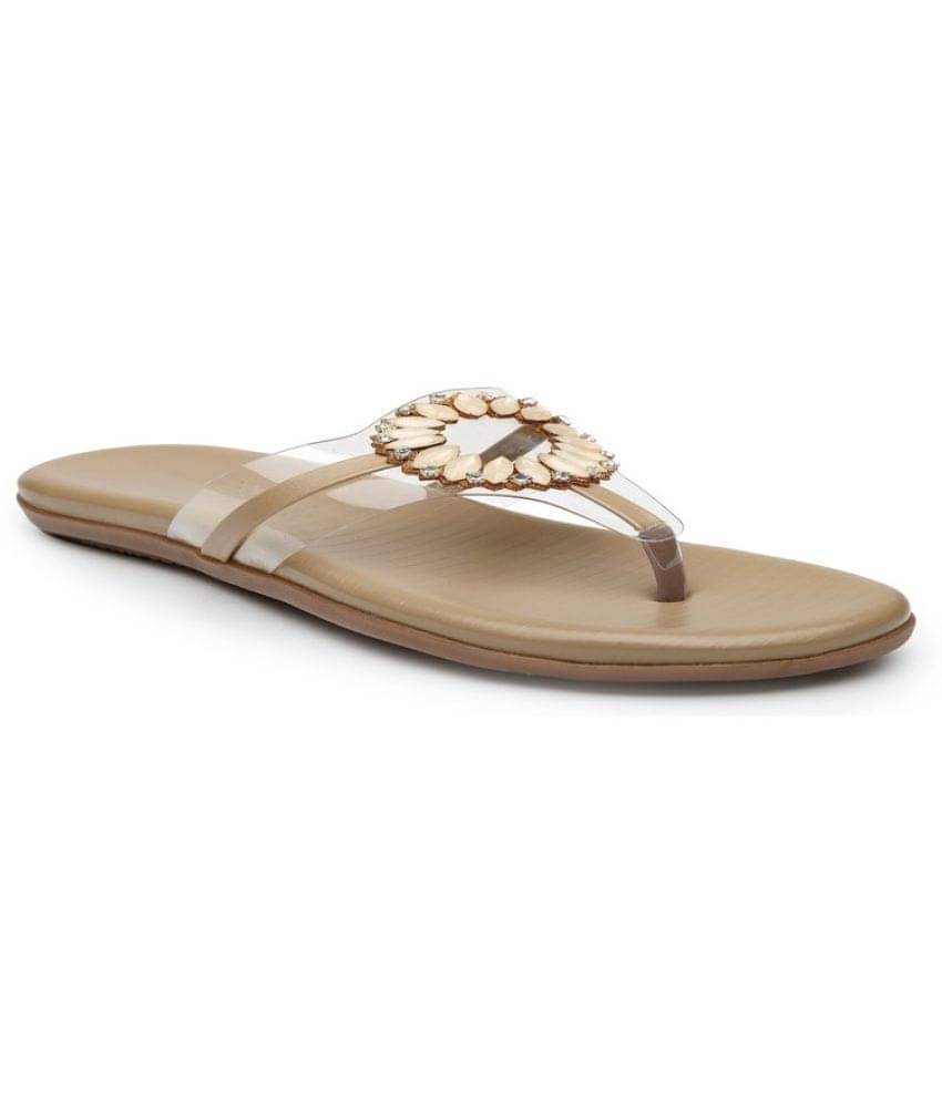 NATSHUZ Camel Women's Flats NATSHUZ Camel Women's Flats