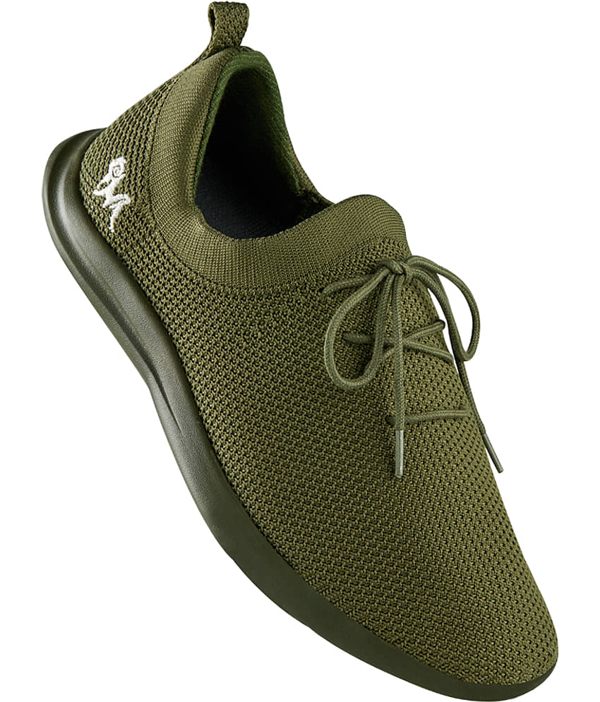 Neemans Relive Knit Sneakers Olive Men's Sneakers - Casual Shoes | Buy online on ZillyBuy