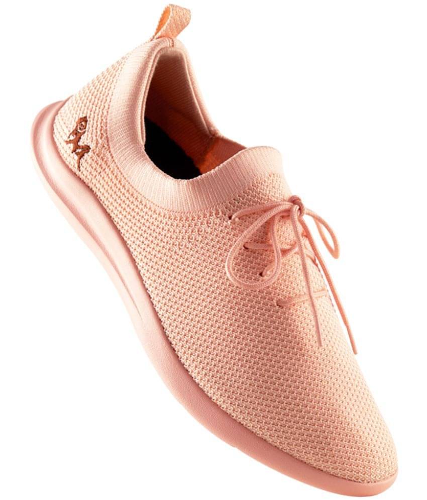     			Neemans Relive Knit Sneakers Peach Men's Sneakers