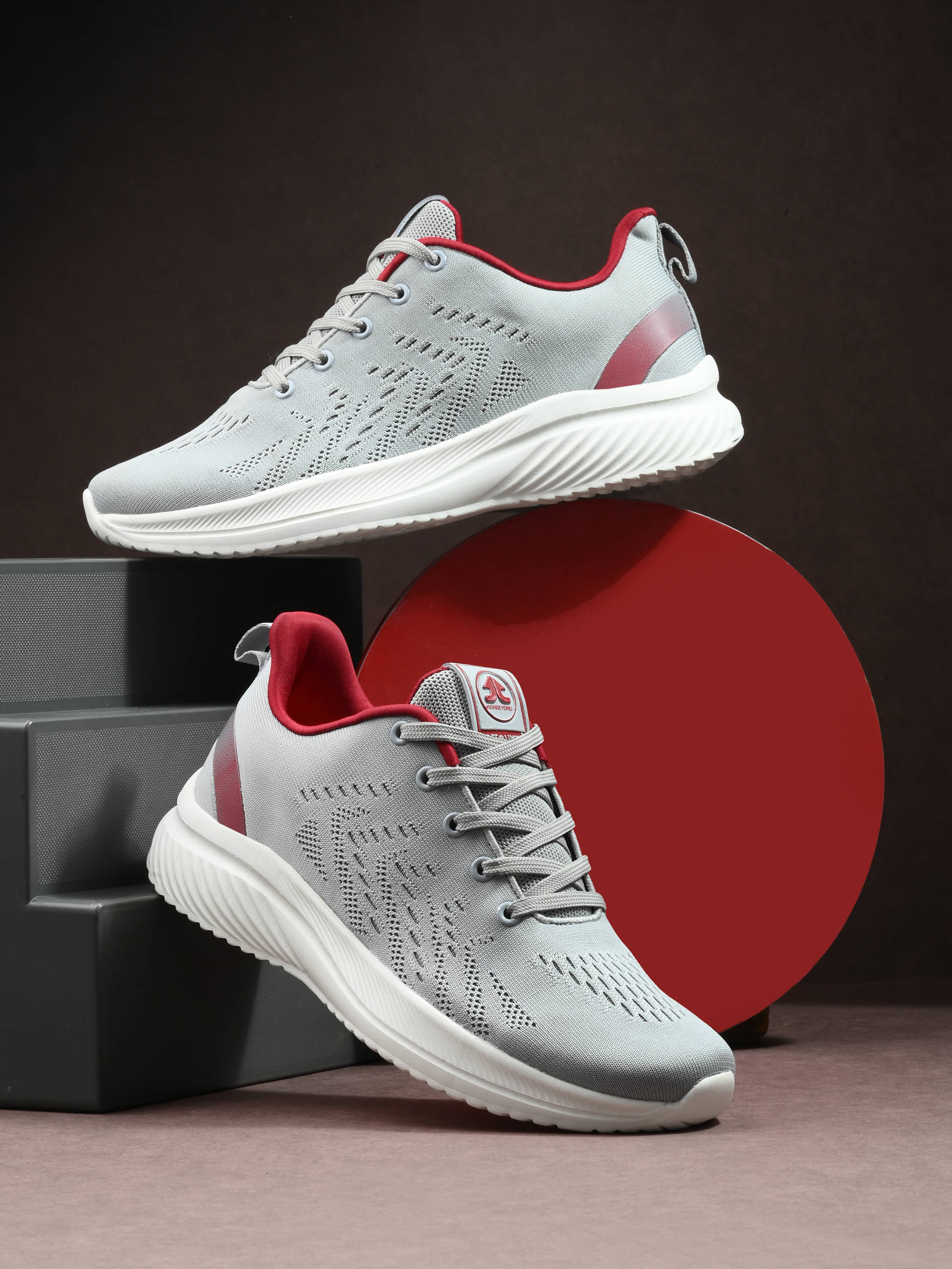 OFF LIMITS DAKOTA Light Grey Men's Sports Running Shoes OFF LIMITS DAKOTA Light Grey Men's Sports Running Shoes