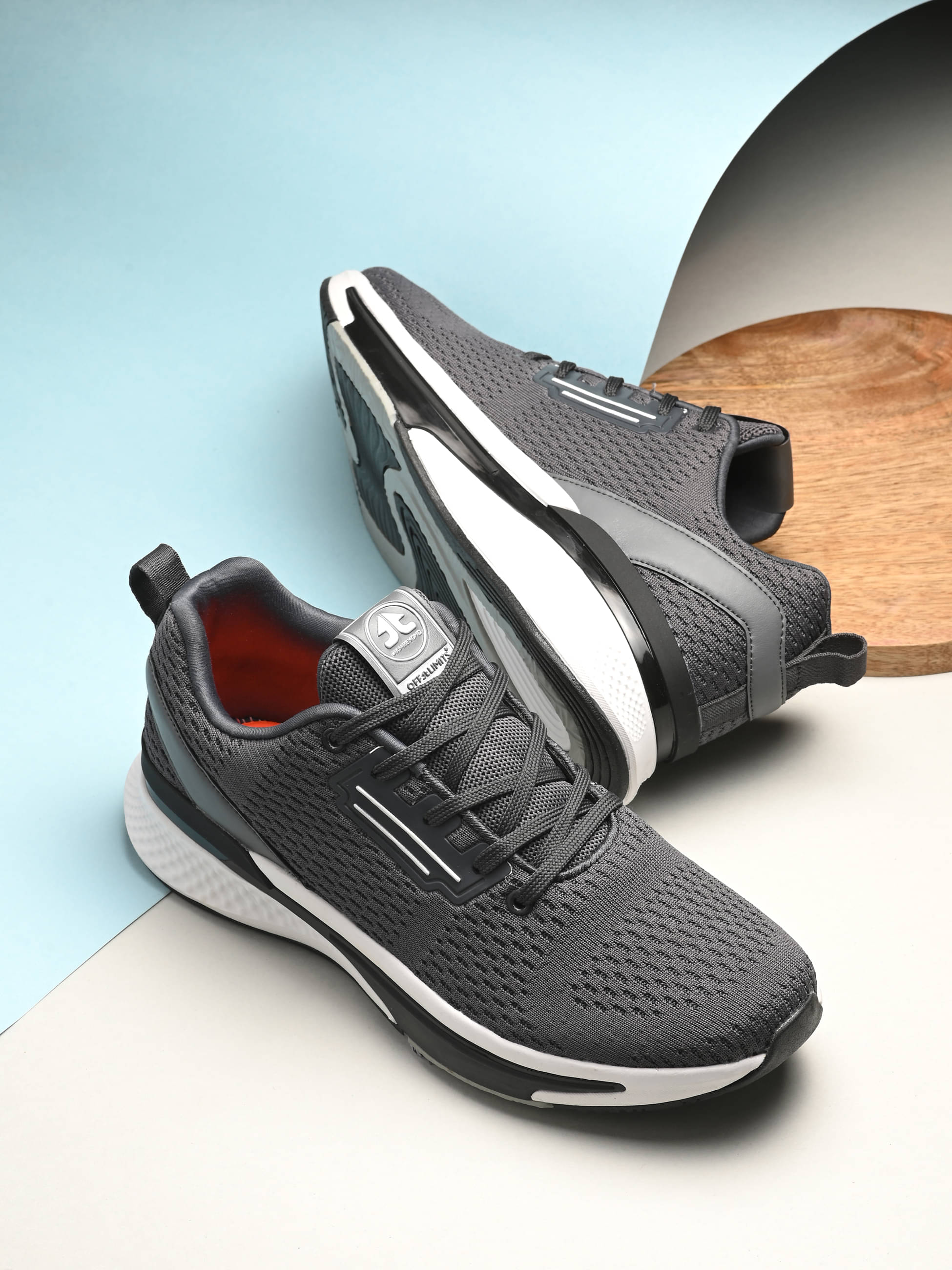     			OFF LIMITS ETHOS Gray Men's Sports Running Shoes