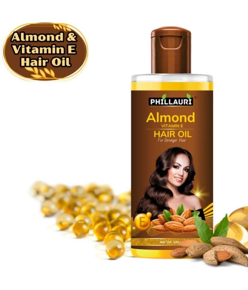     			Phillauri Hair Growth Almond Oil 100 ml ( Pack of 1 )