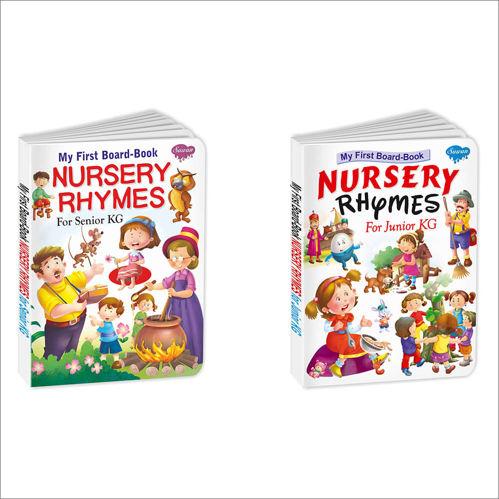 Sawan Present Set Of 2 Books | My First Board Book | Nursery Rhymes For Junior KG And Nursery Rhymes For Senior KG (Board Book, Manoj Publications Editorial Board) Sawan Present Set Of 2 Books | My First Board Book | Nursery Rhymes For Junior KG And Nursery Rhymes For Senior KG (Board Book, Manoj Publications Editorial Board)