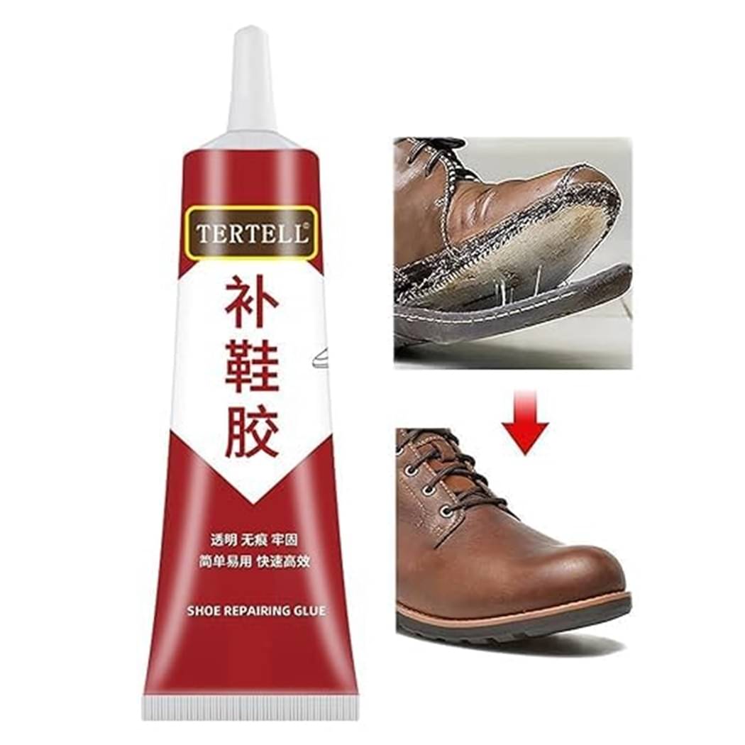 Shoe Glue Strong Repair Glue For Shoe Patch Water-proof Repair For Shoes Adhesive Instant Footwear Repair Adhesive 60ML (Pack of 1)     			Shoe Glue Strong Repair Glue For Shoe Patch Water-proof Repair For Shoes Adhesive Instant Footwear Repair Adhesive 60ML (Pack of 1)