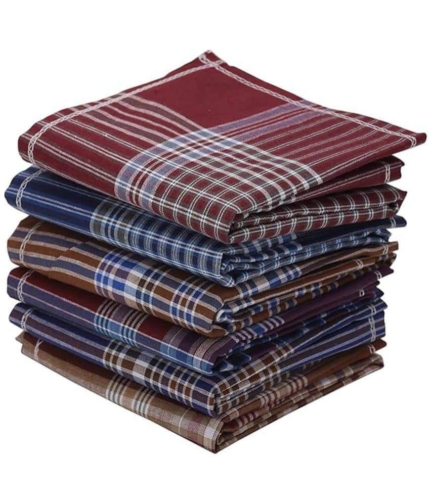 THRIFTKART Multi Cotton Men's Handkerchief ( Pack of 6 ) - Jewellery Sets | Buy online on ZillyBuy