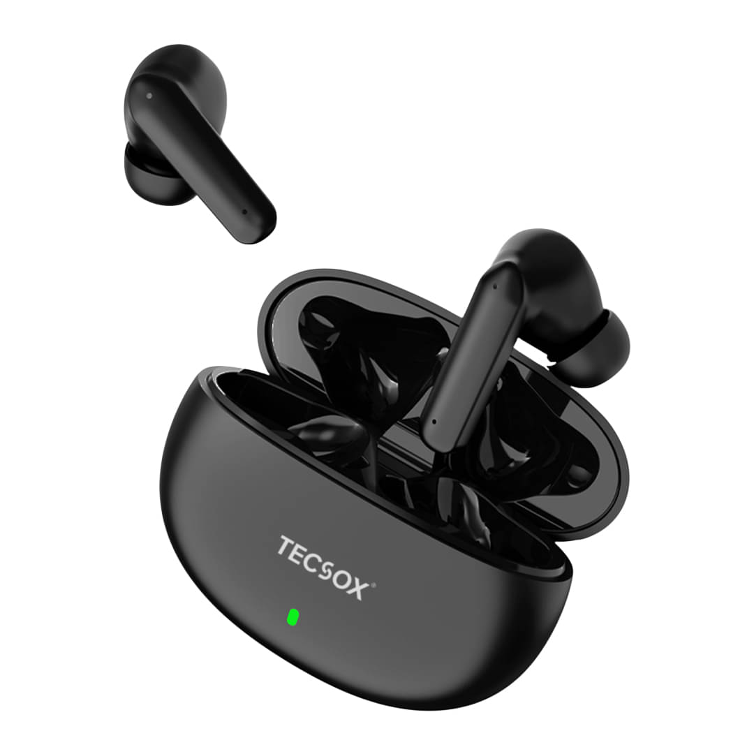     			Tecsox Fire On Ear TWS Black