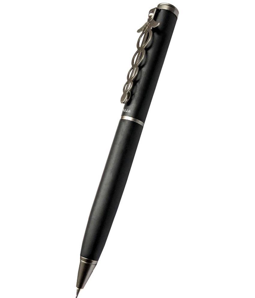     			UJJi Doctor Click Matte Black (Blue Ink) Ball Pen