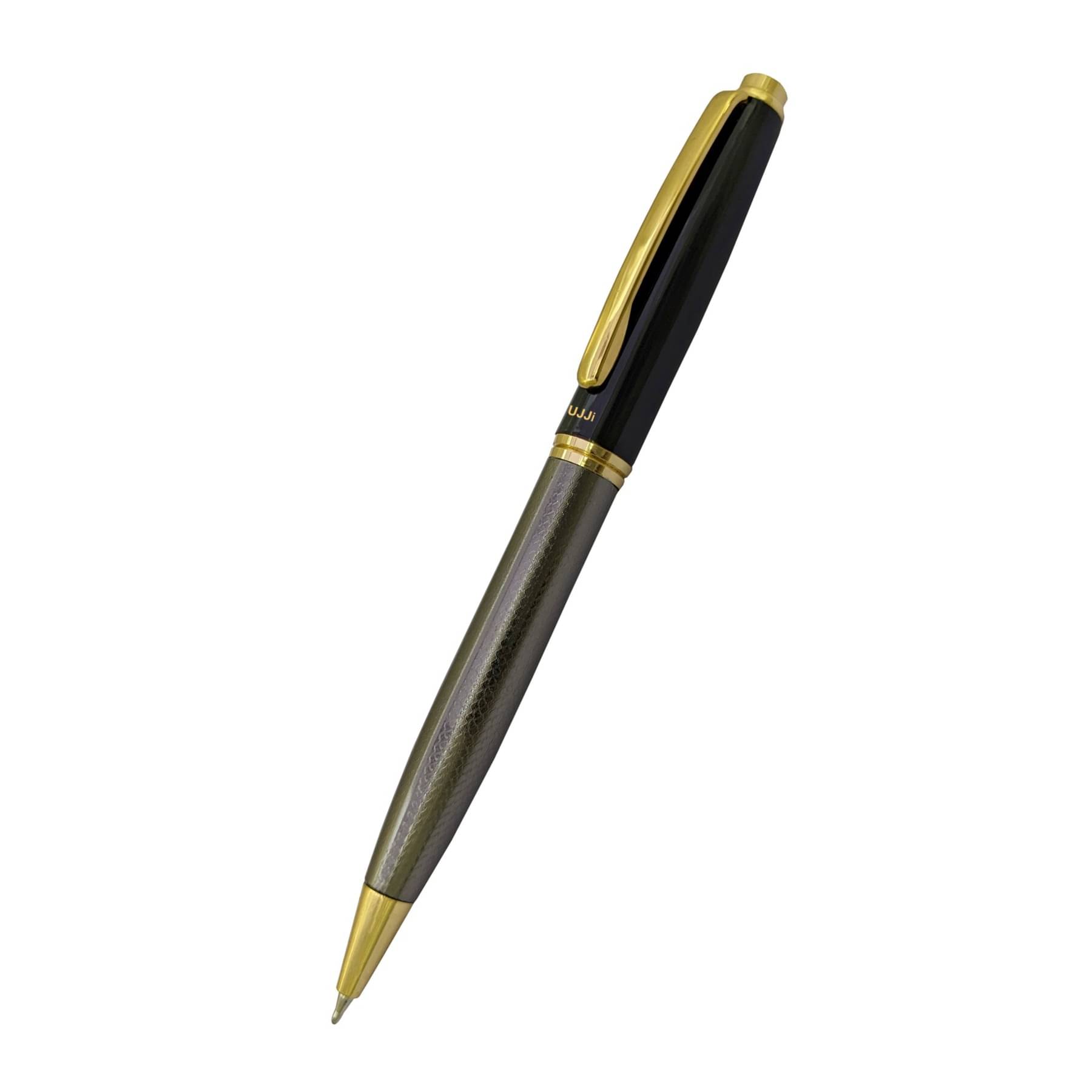 UJJi Half Design Metal (Blue Ink) Ball Pen UJJi Half Design Metal (Blue Ink) Ball Pen