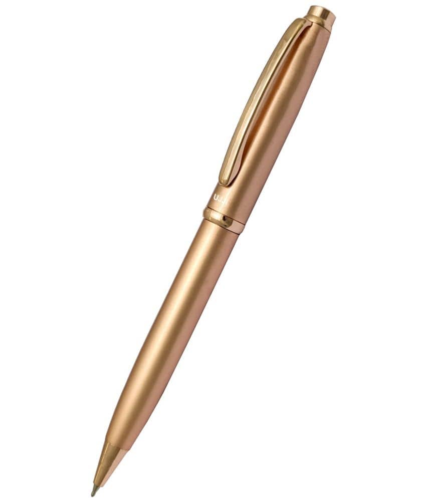 UJJi Pink Color Pen Fitted with Long Refill (Blue Ink) Ball Pen