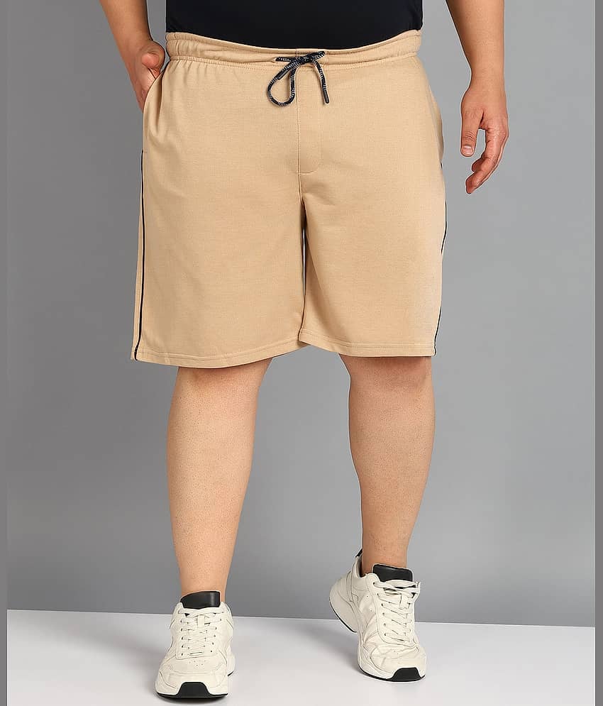 XFOX Khaki Blended Men's Shorts ( Pack of 1 ) - Shorts | Buy online on ZillyBuy