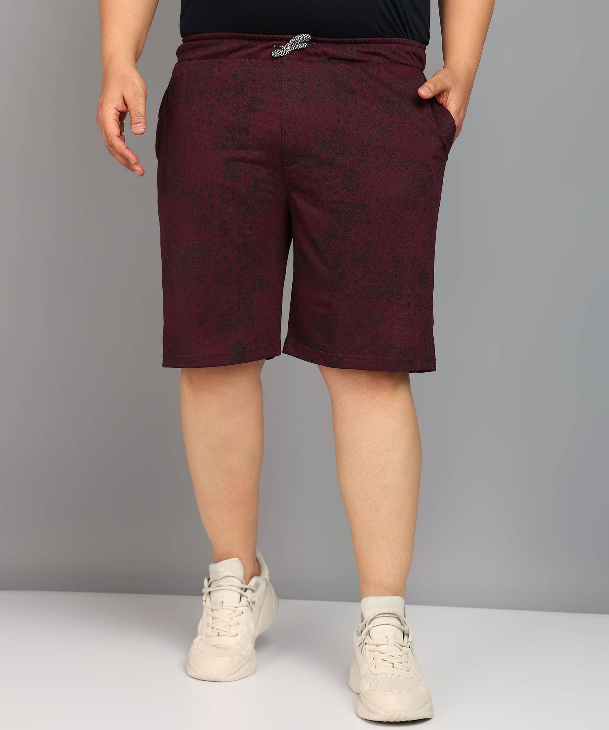 XFOX Wine Blended Men's Shorts ( Pack of 1 )     			XFOX Wine Blended Men's Shorts ( Pack of 1 )