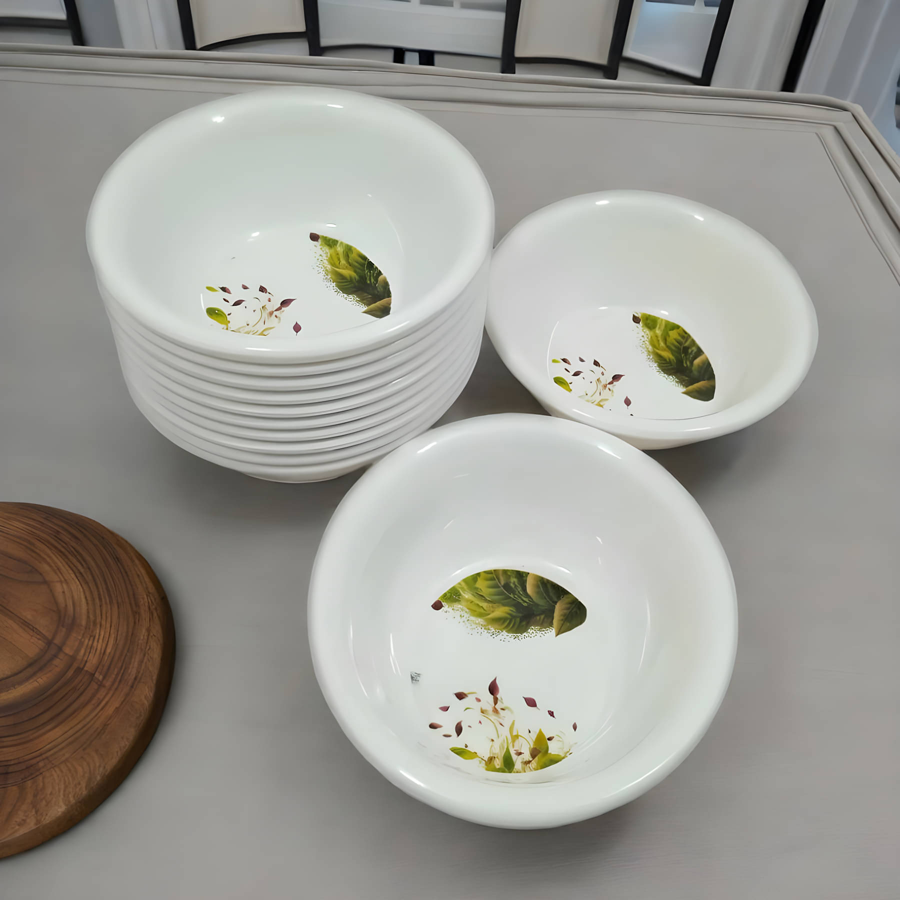 kitchrox Melamine Serving Bowl Melamine Bowl Set 120 mL ( Set of 12 ) kitchrox Melamine Serving Bowl Melamine Bowl Set 120 mL ( Set of 12 )