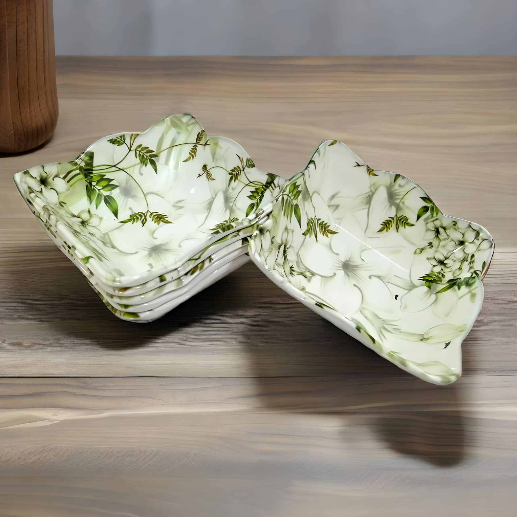 kitchrox Melamine Serving Bowl Melamine Snacks Bowl 120 mL ( Set of 6 )