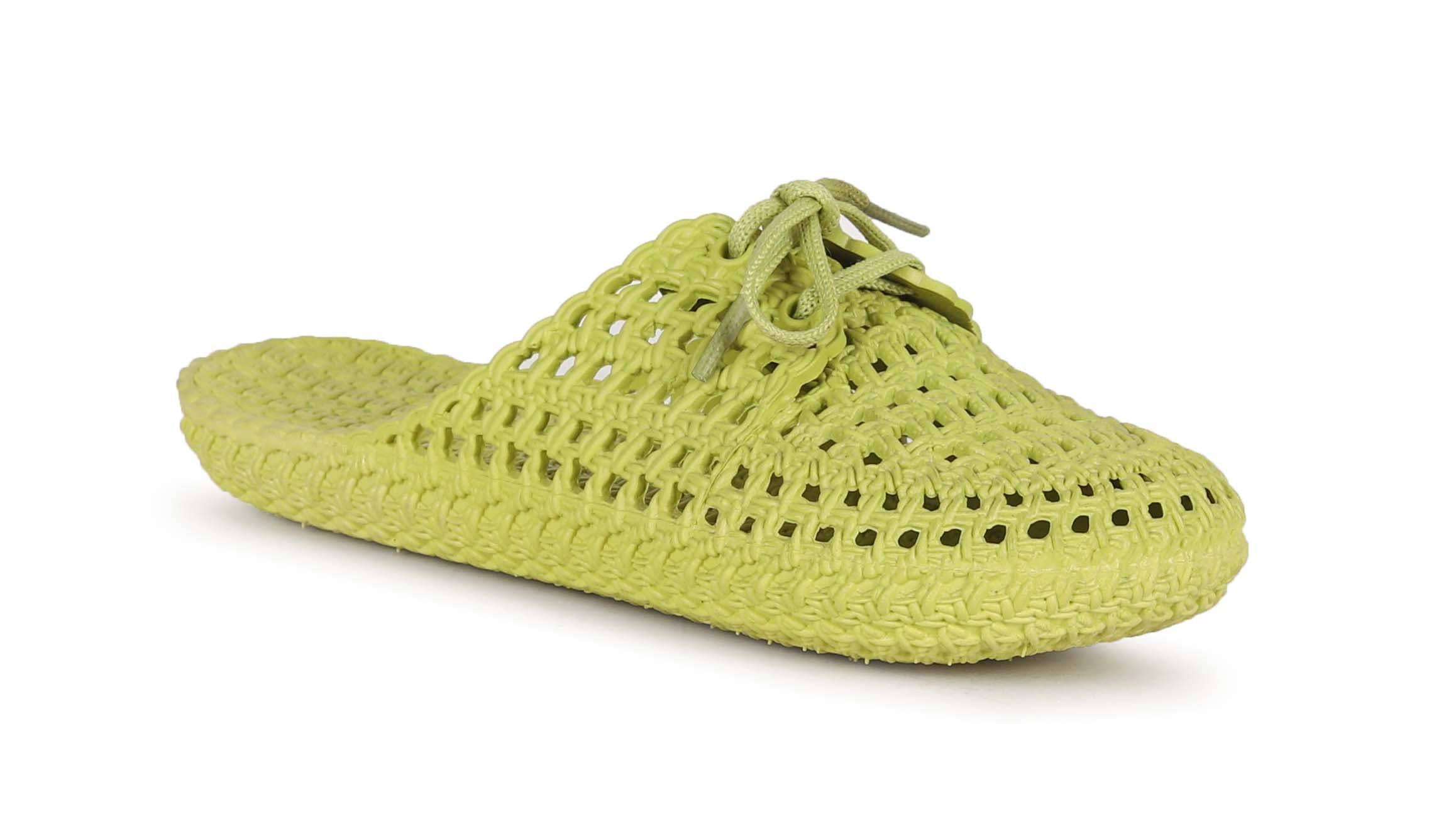 Aadi Lime Green Women's Toe Covered Flip Flop Aadi Lime Green Women's Toe Covered Flip Flop