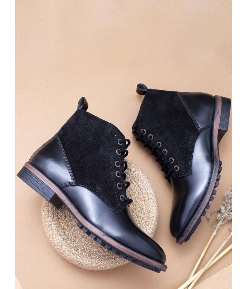 Big Fox Black Men's Casual Boots Big Fox Black Men's Casual Boots
