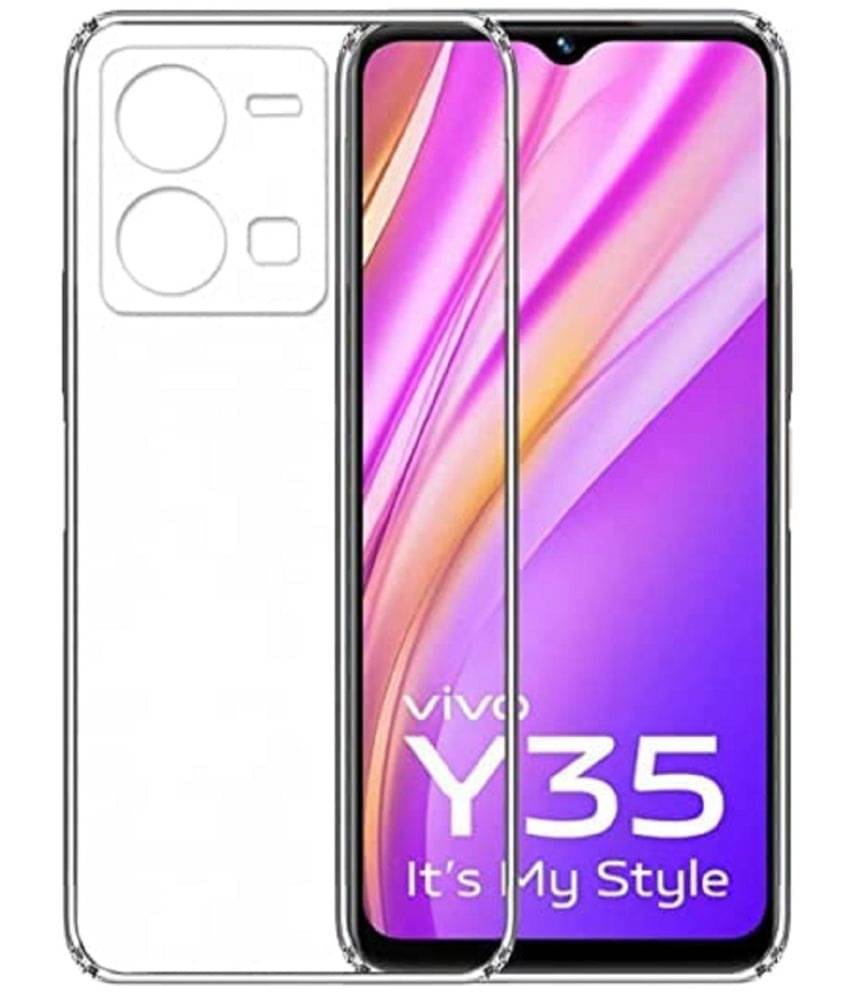 Case Vault Covers Silicon Soft cases Compatible For Silicon Vivo Y35 ( Pack of 1 ) Case Vault Covers Silicon Soft cases Compatible For Silicon Vivo Y35 ( Pack of 1 )