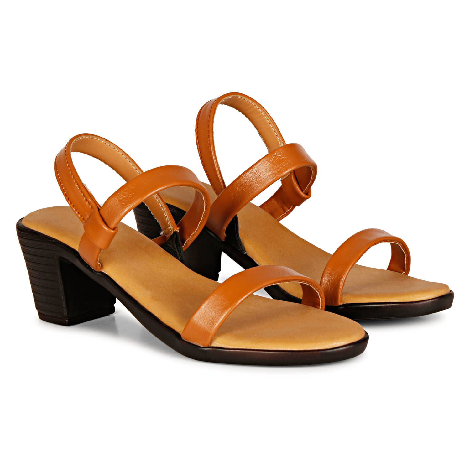     			Commander Shoes Brown Women's Sandal Heels