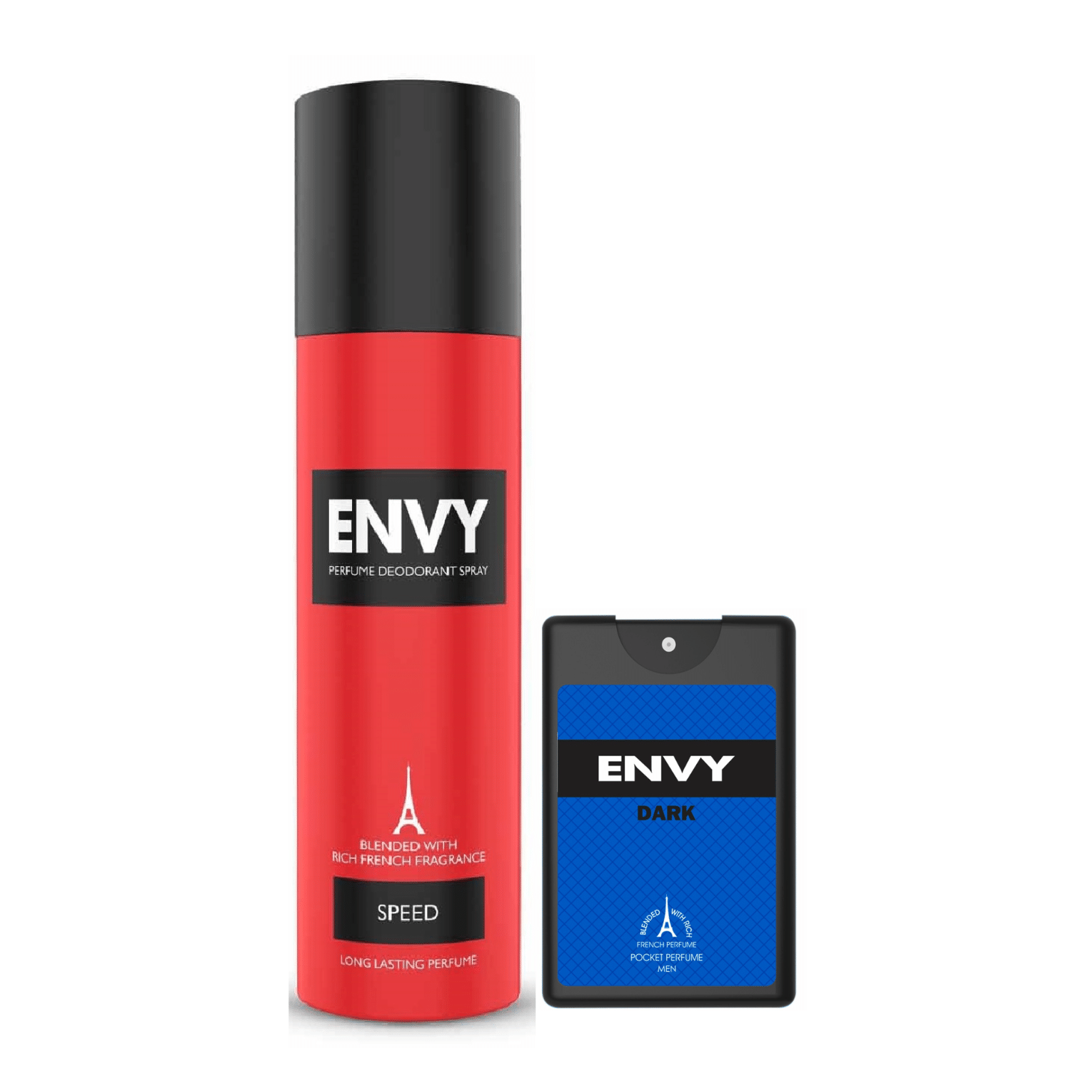     			Envy Speed Deodorant - 120ML & Dark Pocket Perfume - 18ML (Combo Pack of 2)