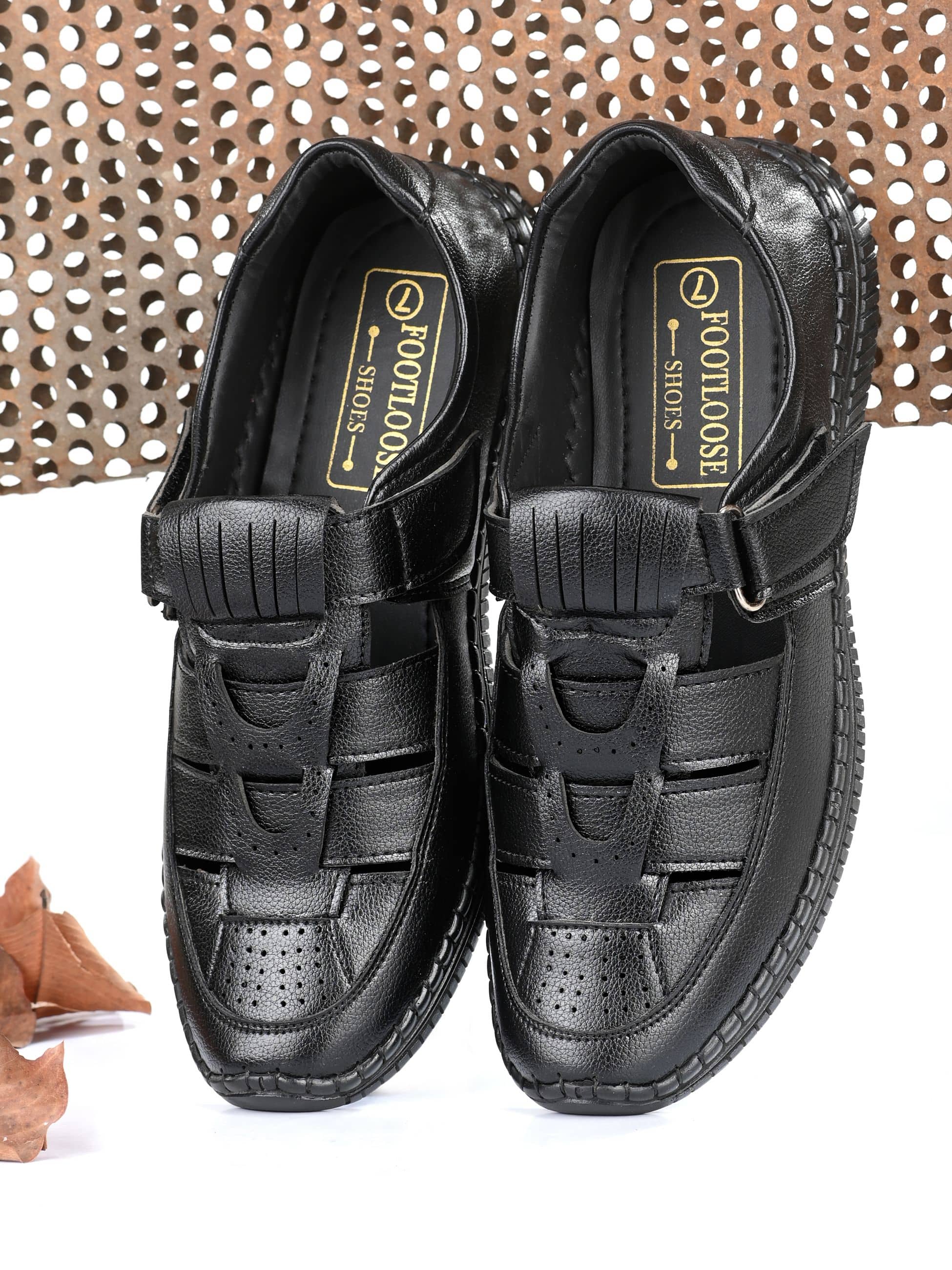 Footloose - Black Men's Sandals