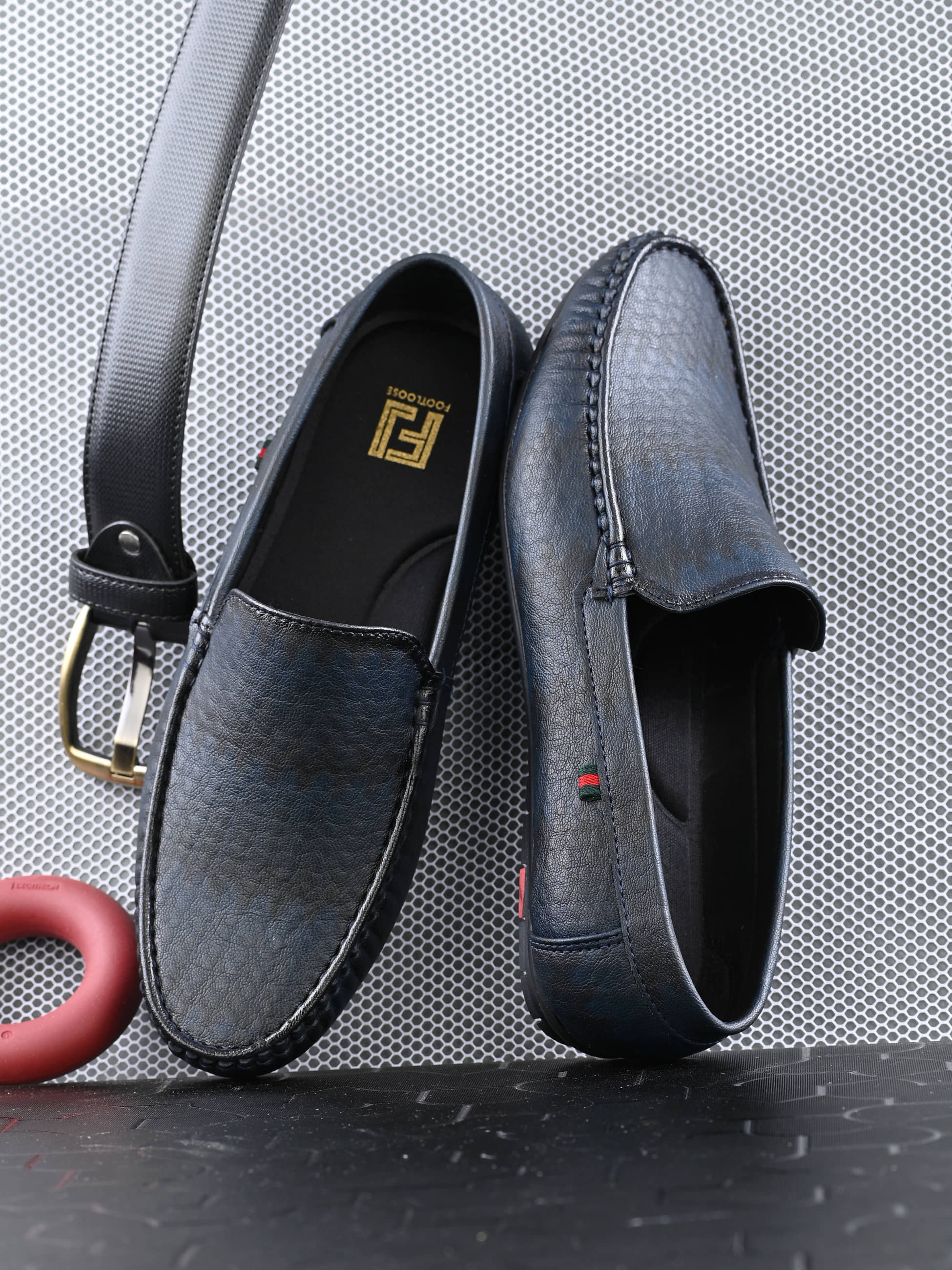 Footloose Blue Men's Slip on - Formal Shoes | Buy online on ZillyBuy