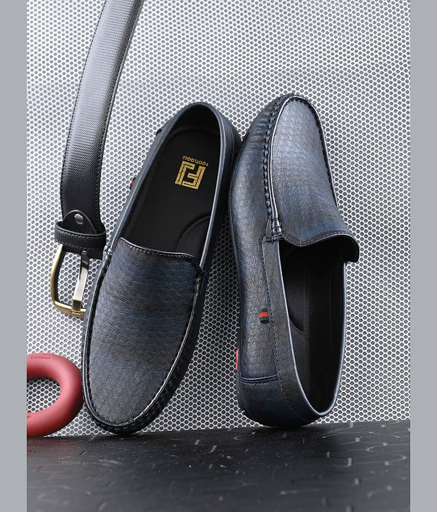 Footloose Blue Men's Slip on - Formal Shoes | Buy online on ZillyBuy