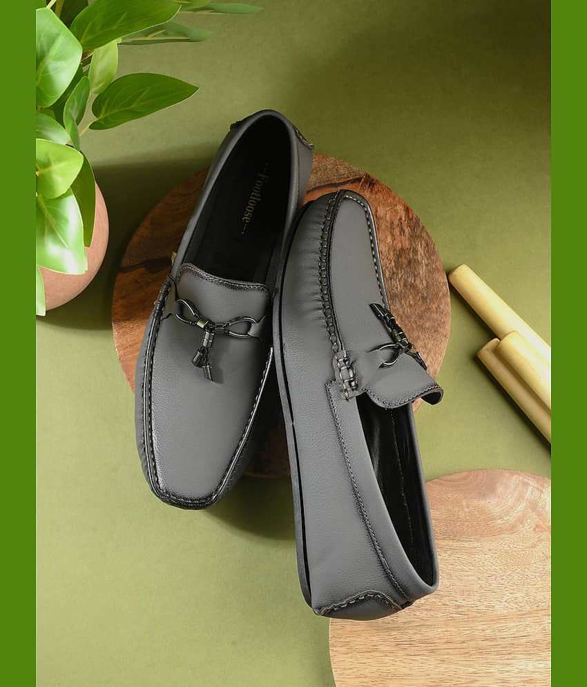 Footloose Gray Men's Slip on - Formal Shoes | Buy online on ZillyBuy