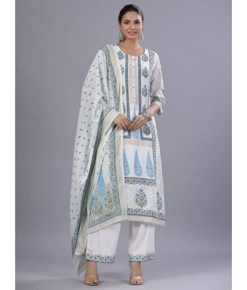 Juniper Rayon Printed Kurti With Palazzo Women's Stitched Salwar Suit - Blue ( Pack of 1 ) Juniper Rayon Printed Kurti With Palazzo Women's Stitched Salwar Suit - Blue ( Pack of 1 )