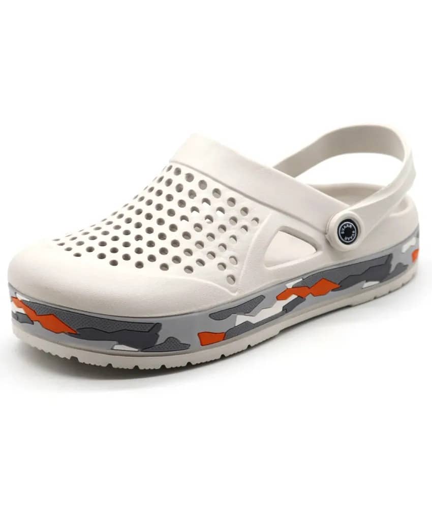 Svaar - Off White Men's Clogs