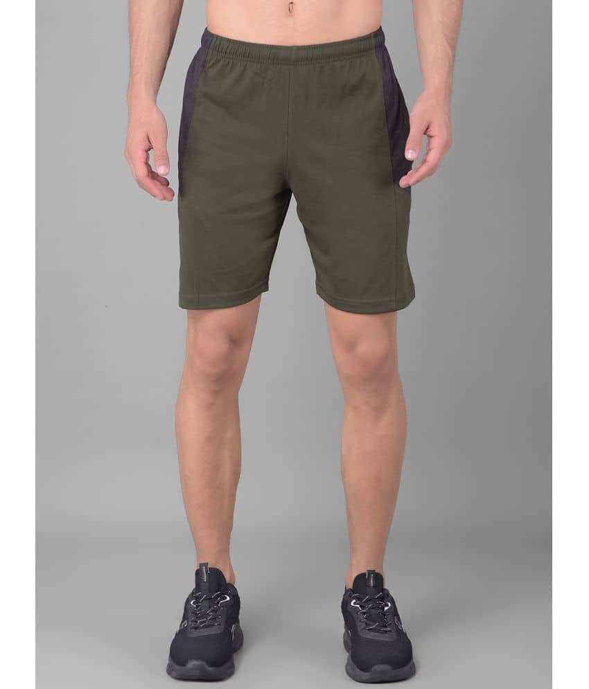 Dollar Light Grey Cotton Blend Men's Shorts ( Pack of 1 ) - Shorts | Buy online on ZillyBuy