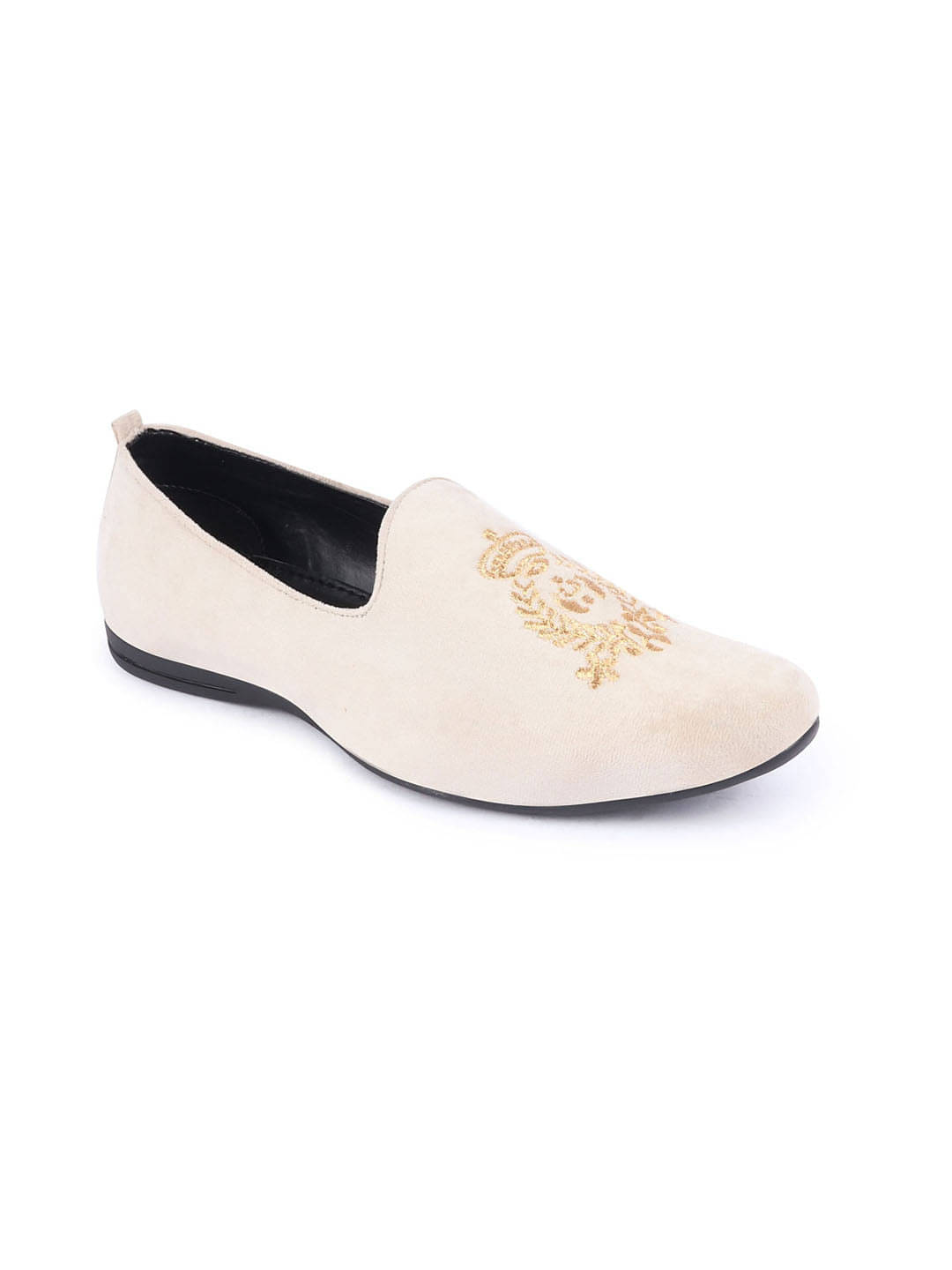     			Fausto Cream Men's Slip on