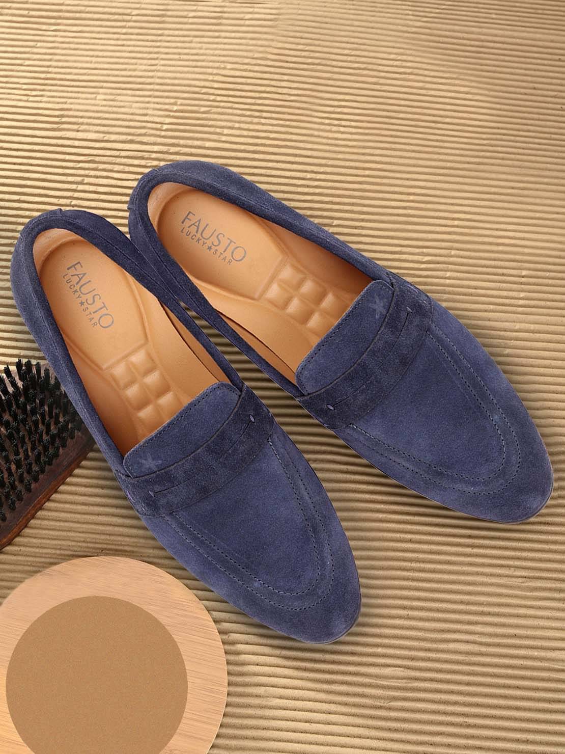     			Fausto Navy Blue Men's Penny