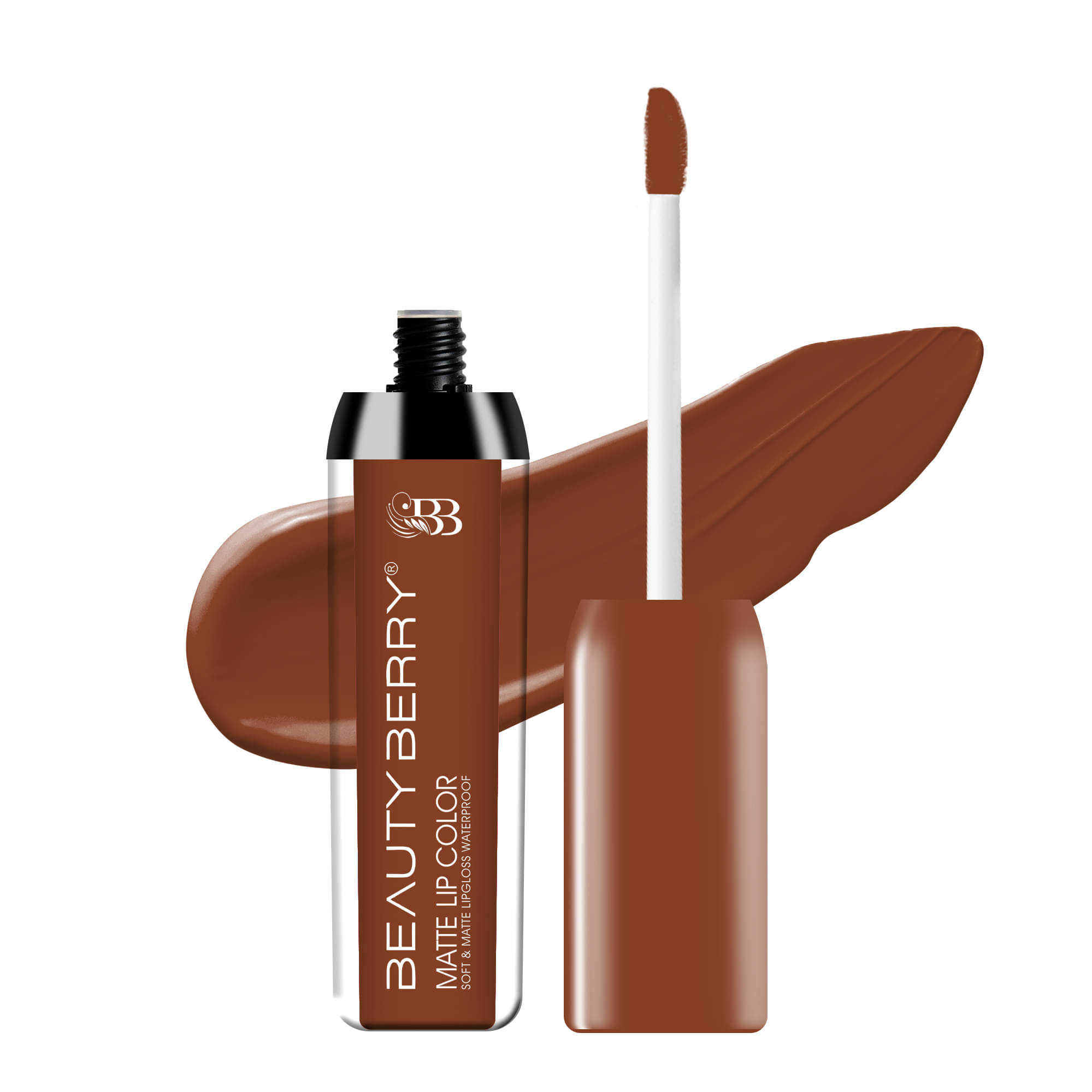 Beauty Berry Soft & Matte Waterproof Lip Color Liquid Lipstick 4.5g, Blooming Spring (Shade - 15) Beauty Berry Soft & Matte Waterproof Lip Color Liquid Lipstick 4.5g, Blooming Spring (Shade - 15)
