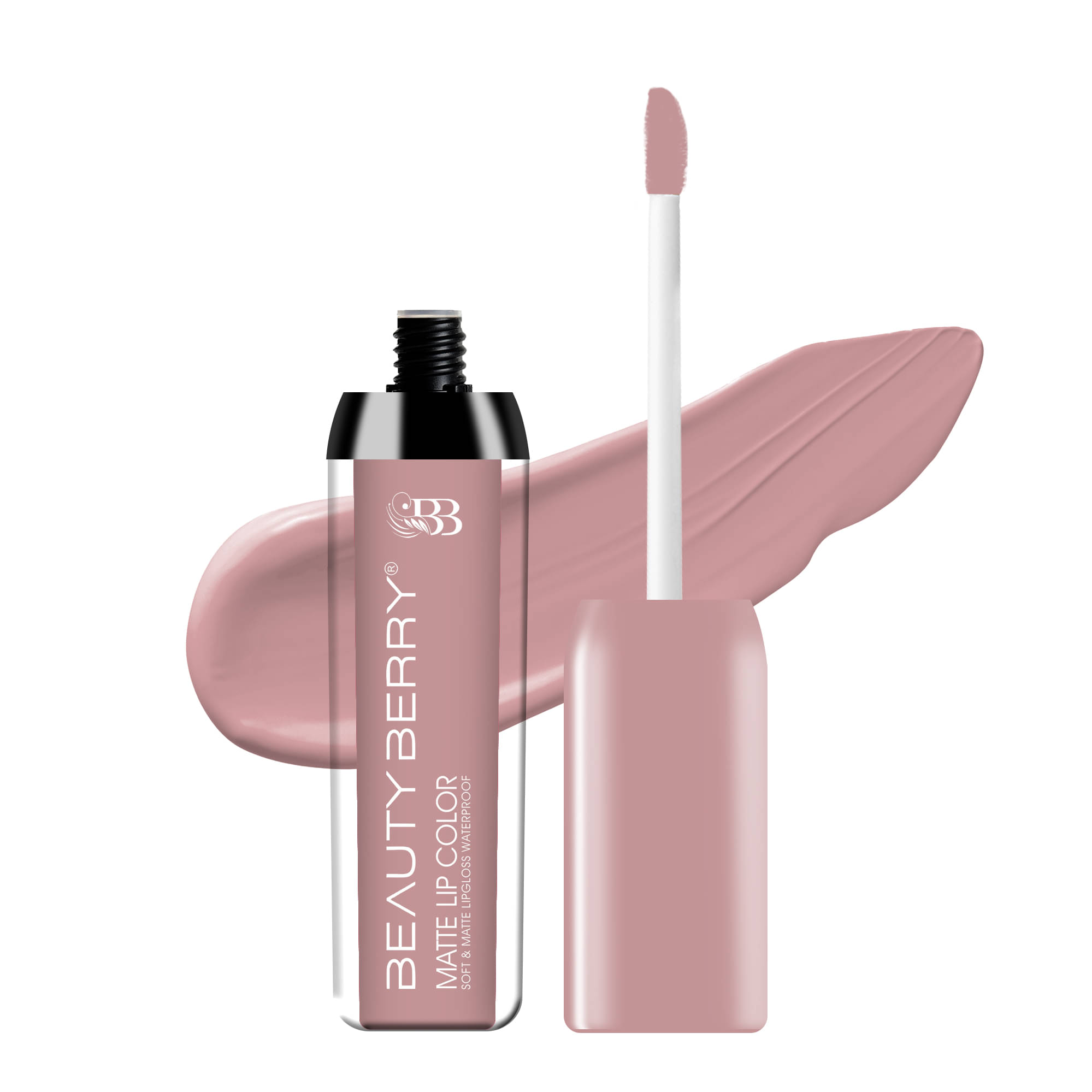     			Beauty Berry Soft & Matte Waterproof Lip Color Liquid Lipstick 4.5g, Slay (Shade - 25)