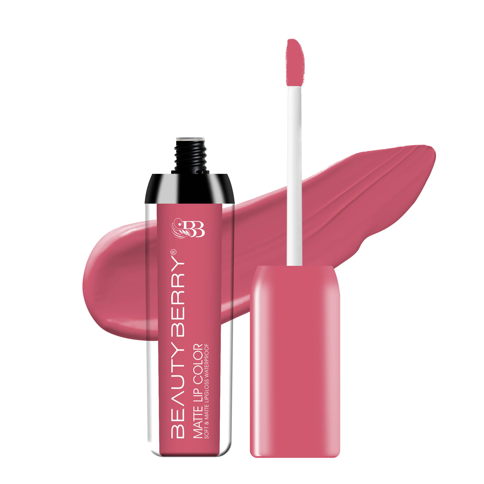 Beauty Berry Soft & Matte Waterproof Lip Color Liquid Lipstick 4.5g, Sugar Crush (Shade - 09) Beauty Berry Soft & Matte Waterproof Lip Color Liquid Lipstick 4.5g, Sugar Crush (Shade - 09)