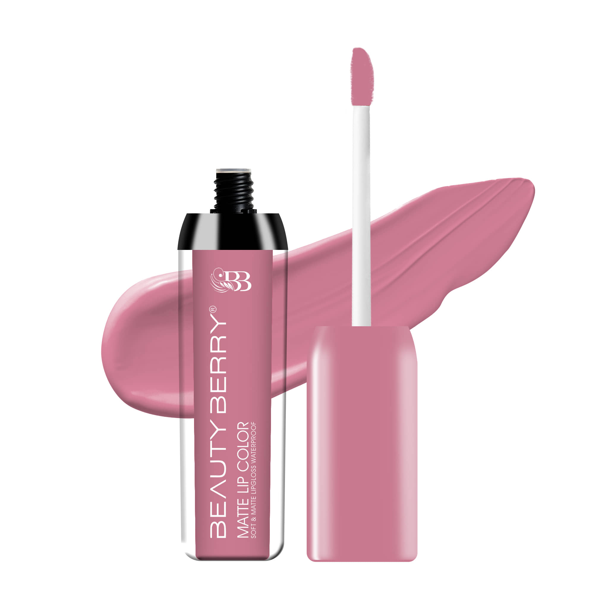 Beauty Berry Soft & Matte Waterproof Lip Color Liquid Lipstick 4.5g, Girls Talk (Shade - 13)