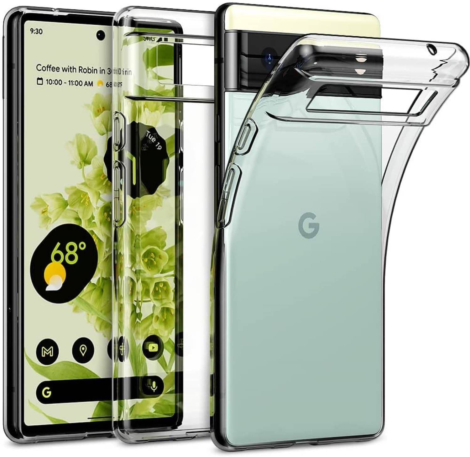 Case Vault Covers Silicon Soft cases Compatible For Silicon Google Pixel 6 ( Pack of 1 )     			Case Vault Covers Silicon Soft cases Compatible For Silicon Google Pixel 6 ( Pack of 1 )