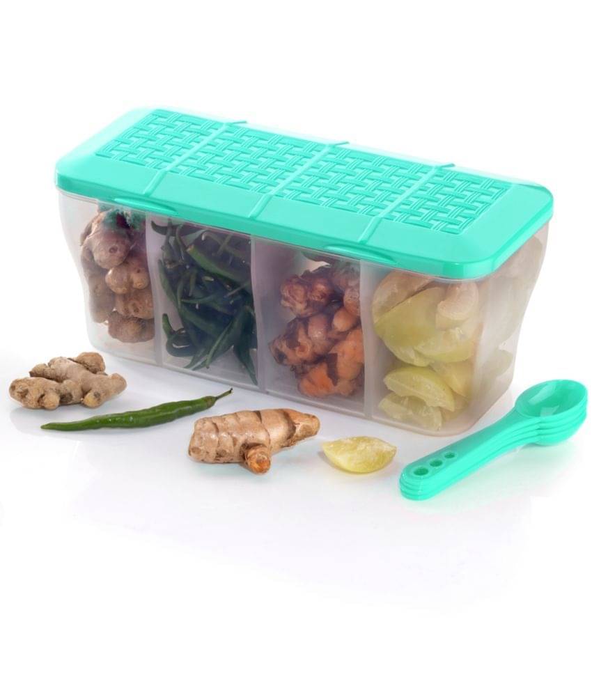     			FIT4CHEF Fridge Container PET Turquoise Multi-Purpose Container ( Set of 1 )