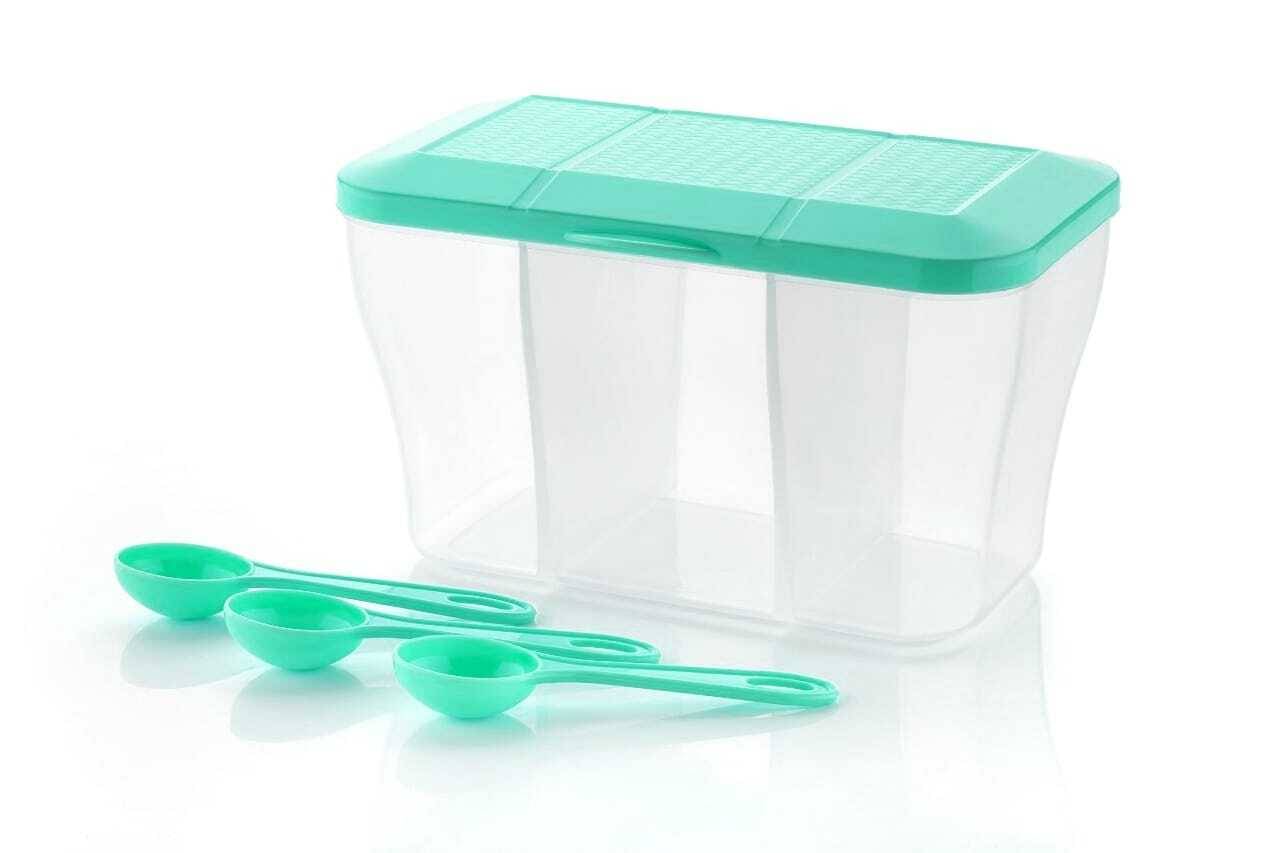     			FIT4CHEF Pickle Container Set PET Blue Multi-Purpose Container ( Set of 1 )