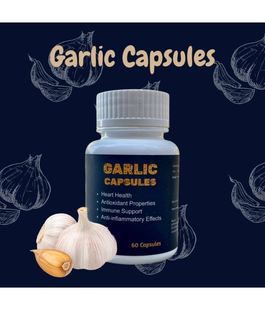Looks United Ayurvedic Garlic Nutritional Supplement Capsules (Pack of 60Cap) Looks United Ayurvedic Garlic Nutritional Supplement Capsules (Pack of 60Cap)