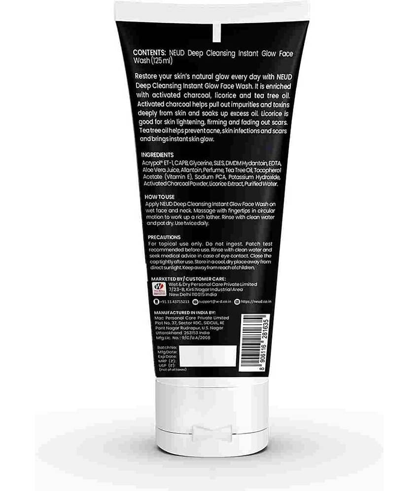 NEUD - Softening and Smoothening Face Wash For Normal Skin ( Pack of 1 )