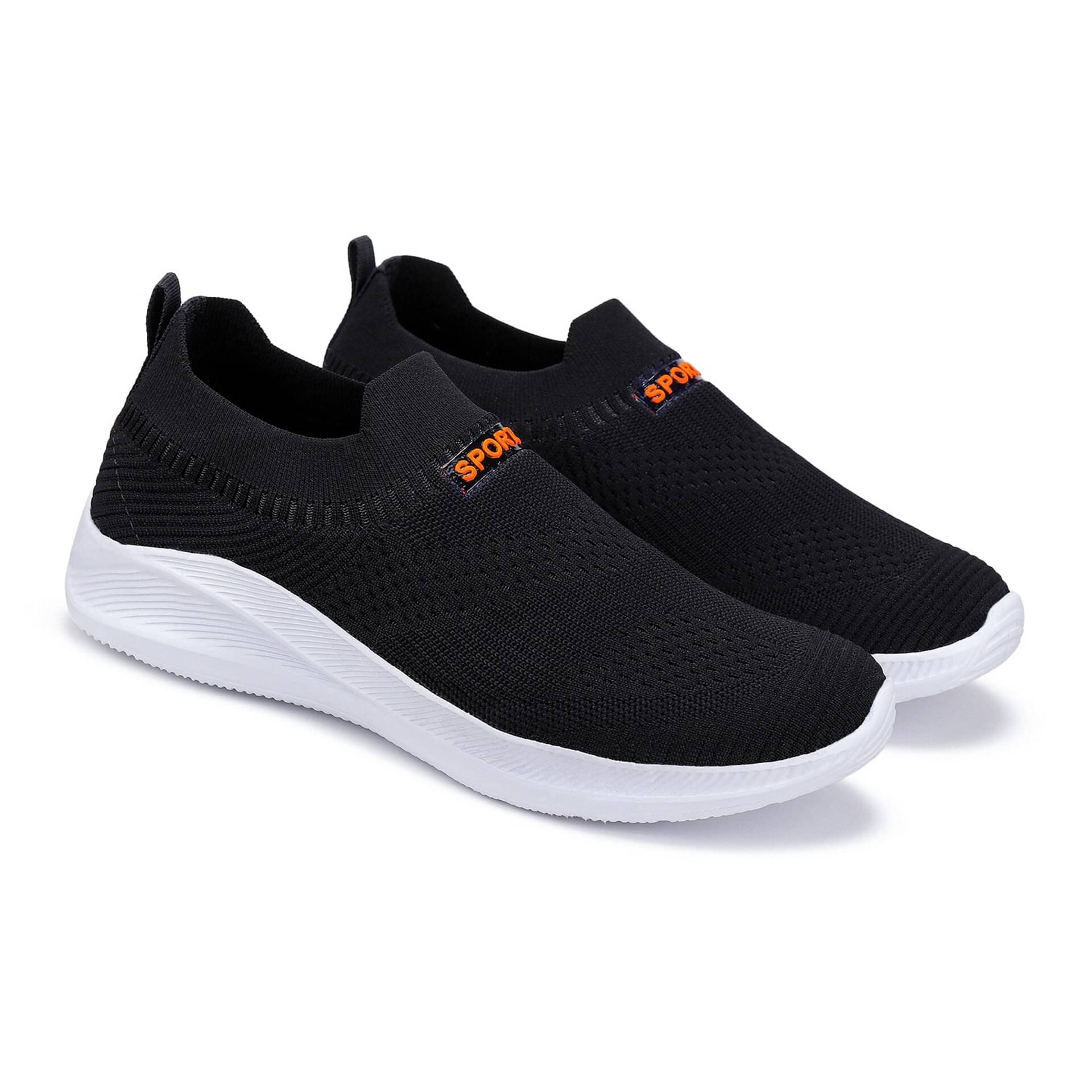 PENNEN Sports Walking Stylish Black Men's Slip-on Shoes PENNEN Sports Walking Stylish Black Men's Slip-on Shoes
