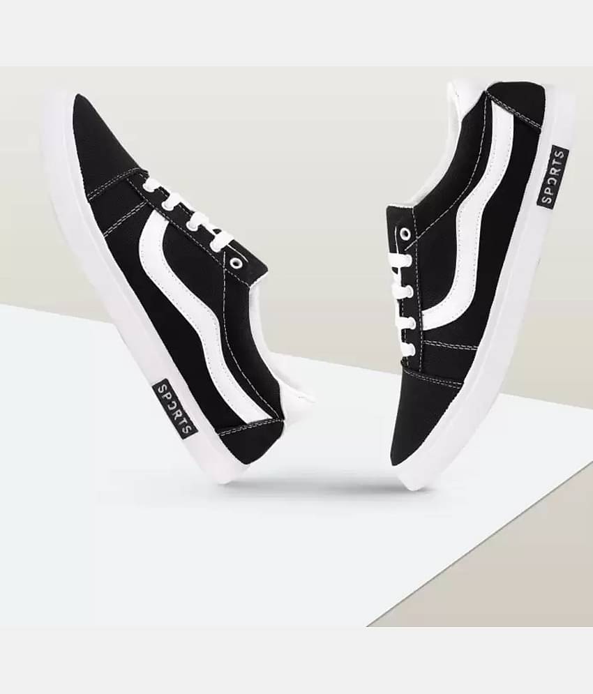 PENNEN Sports Walking Stylish Black Men's Lifestyle Shoes