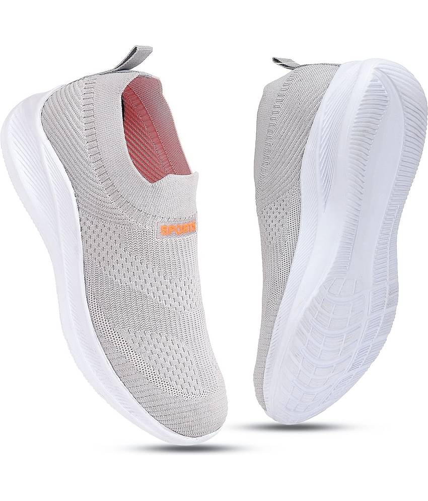 PENNEN Sports Walking Stylish Off White Men's Slip-on Shoes