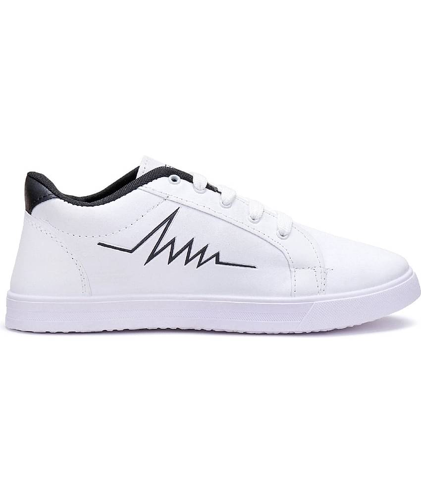 PENNEN Sports Walking Stylish White Men's Lifestyle Shoes