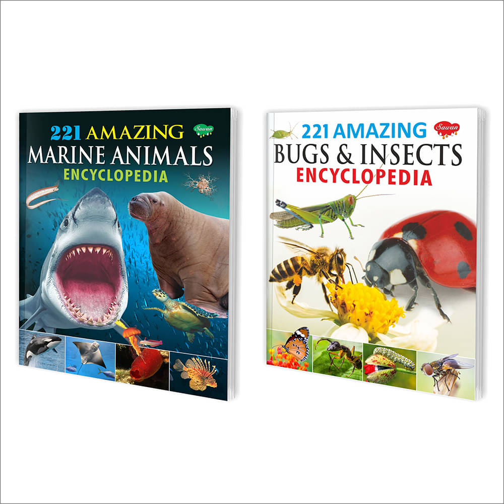 Sawan Present Set Of 2 Encylopedia | 221 Amazing Marine Animals Encyclopedia And 221 Amazing Bugs And Insects Encyclopedia (Perfect Binding, Manoj Publications Editorial Board) Sawan Present Set Of 2 Encylopedia | 221 Amazing Marine Animals Encyclopedia And 221 Amazing Bugs And Insects Encyclopedia (Perfect Binding, Manoj Publications Editorial Board)