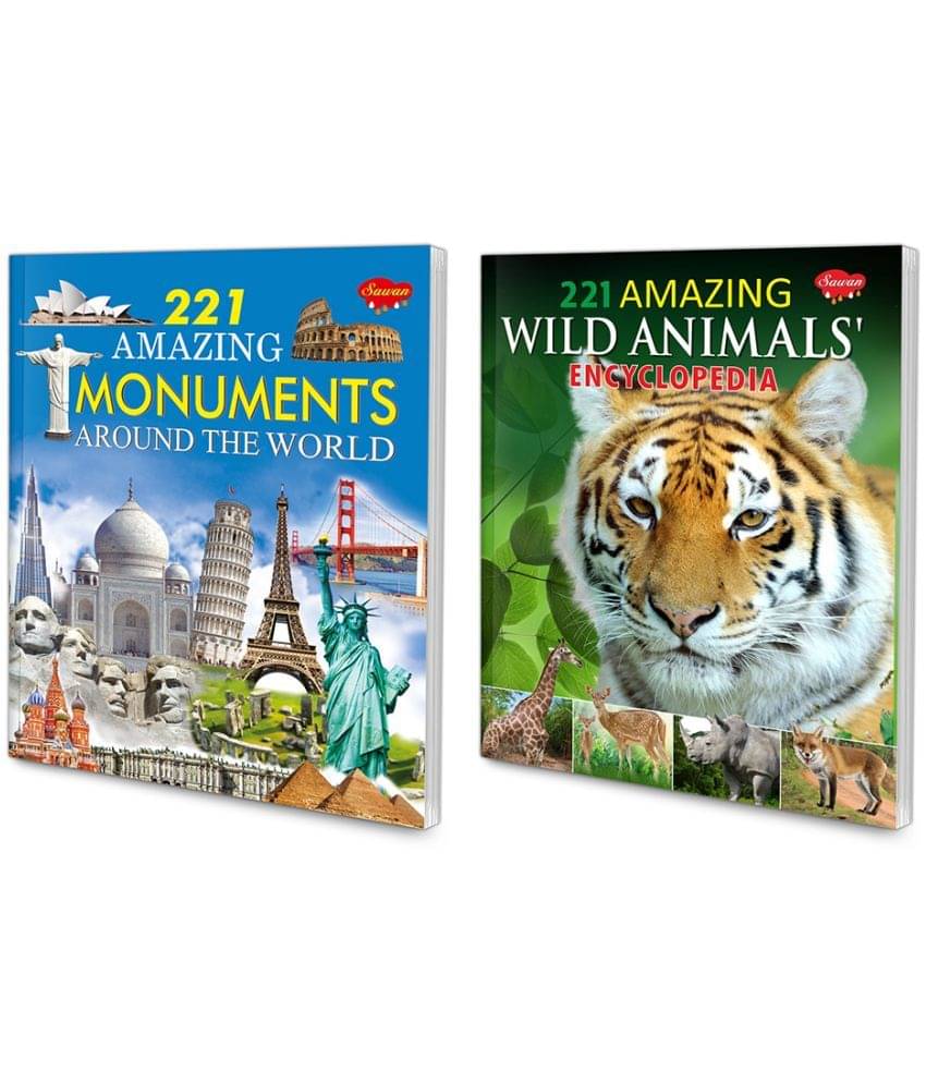 Sawan Present Set Of 2 Encylopedia | 221 Amazing Monuments Around The World And 221 Amazing Animals Encylopedia (Perfect Binding, Manoj Publications Editorial Board) Sawan Present Set Of 2 Encylopedia | 221 Amazing Monuments Around The World And 221 Amazing Animals Encylopedia (Perfect Binding, Manoj Publications Editorial Board)