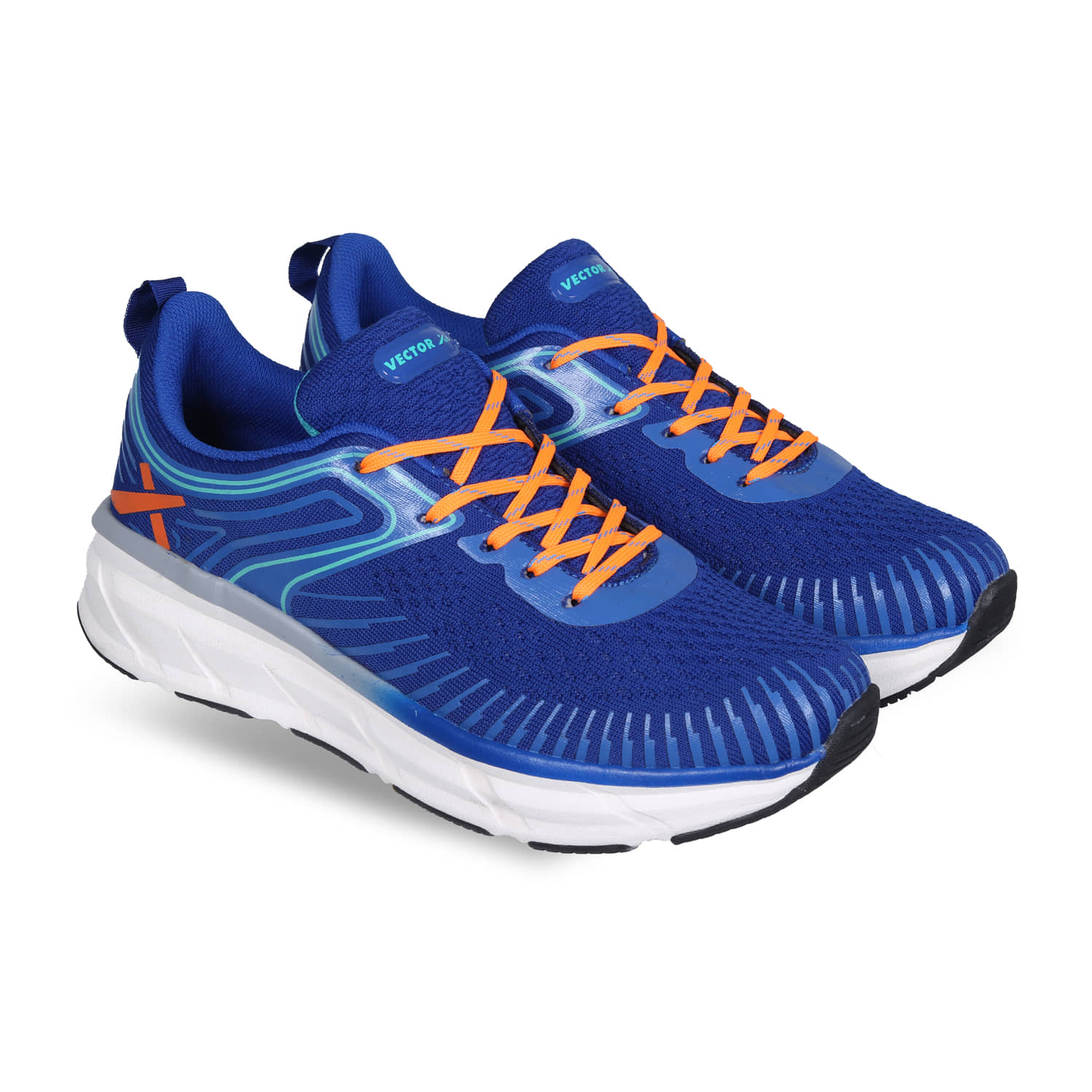 Vector X Blue Men's Sports Running Shoes - Sports Shoes | Buy online on ZillyBuy