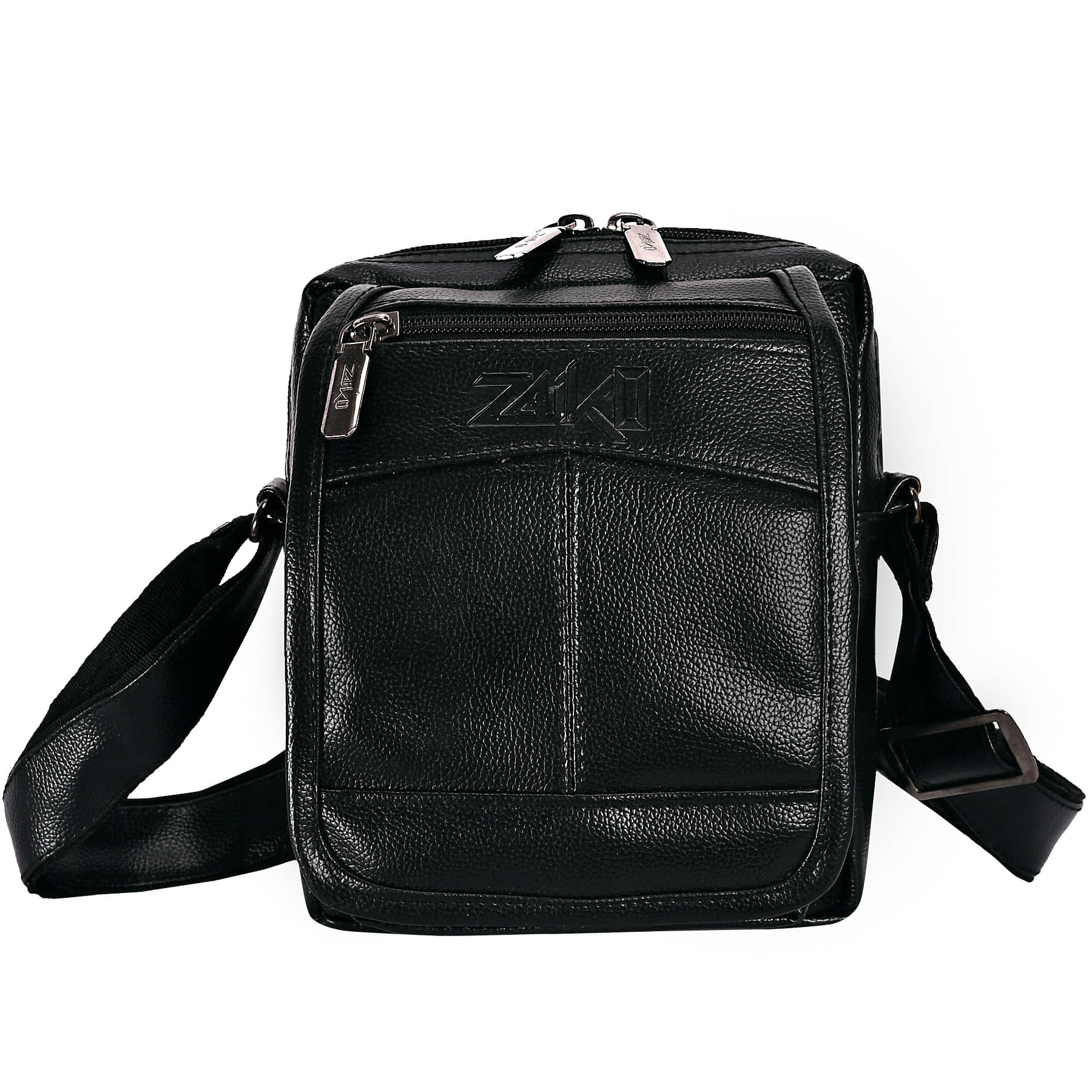 ZAIKO BAGS Black Solid Messenger Bag - Handbags | Buy online on ZillyBuy